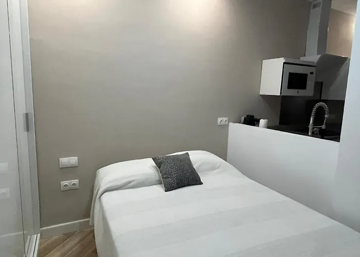 아파트 Acogedor Estudio Nuevo En *